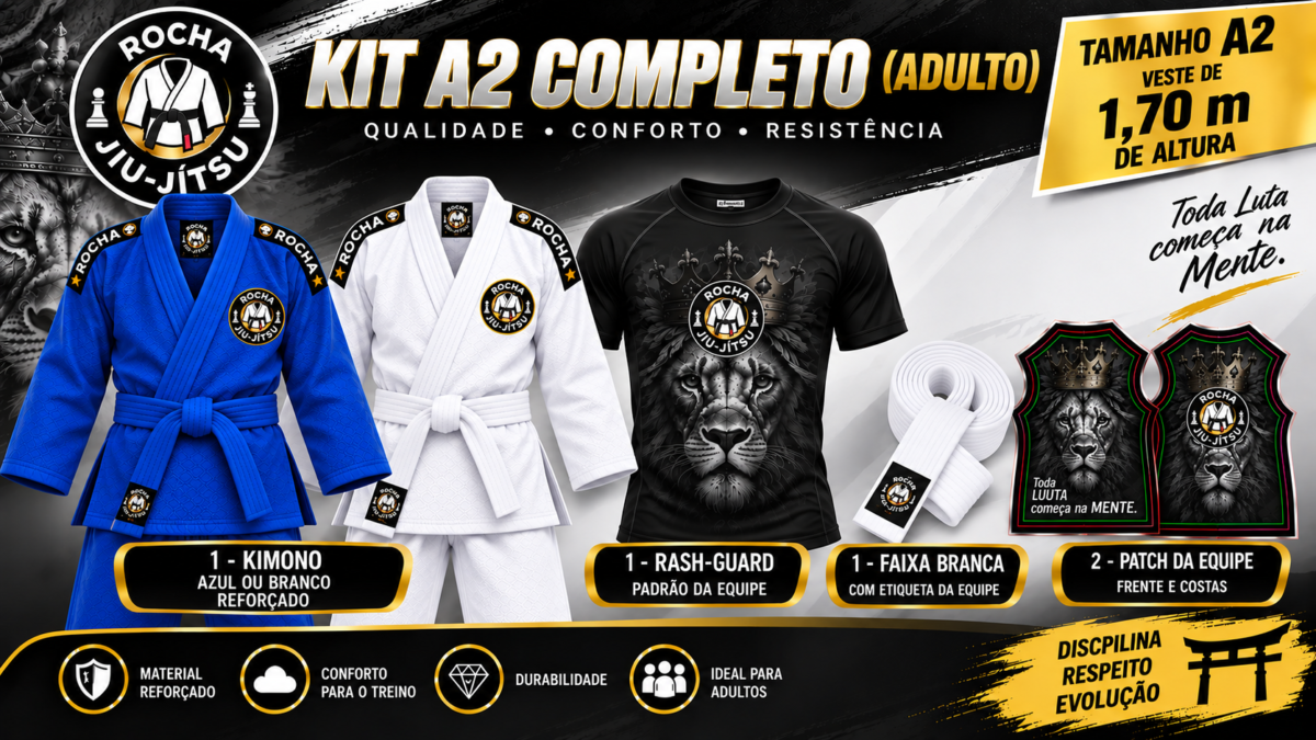 Kit A2 Completo Para Alunos da equipe