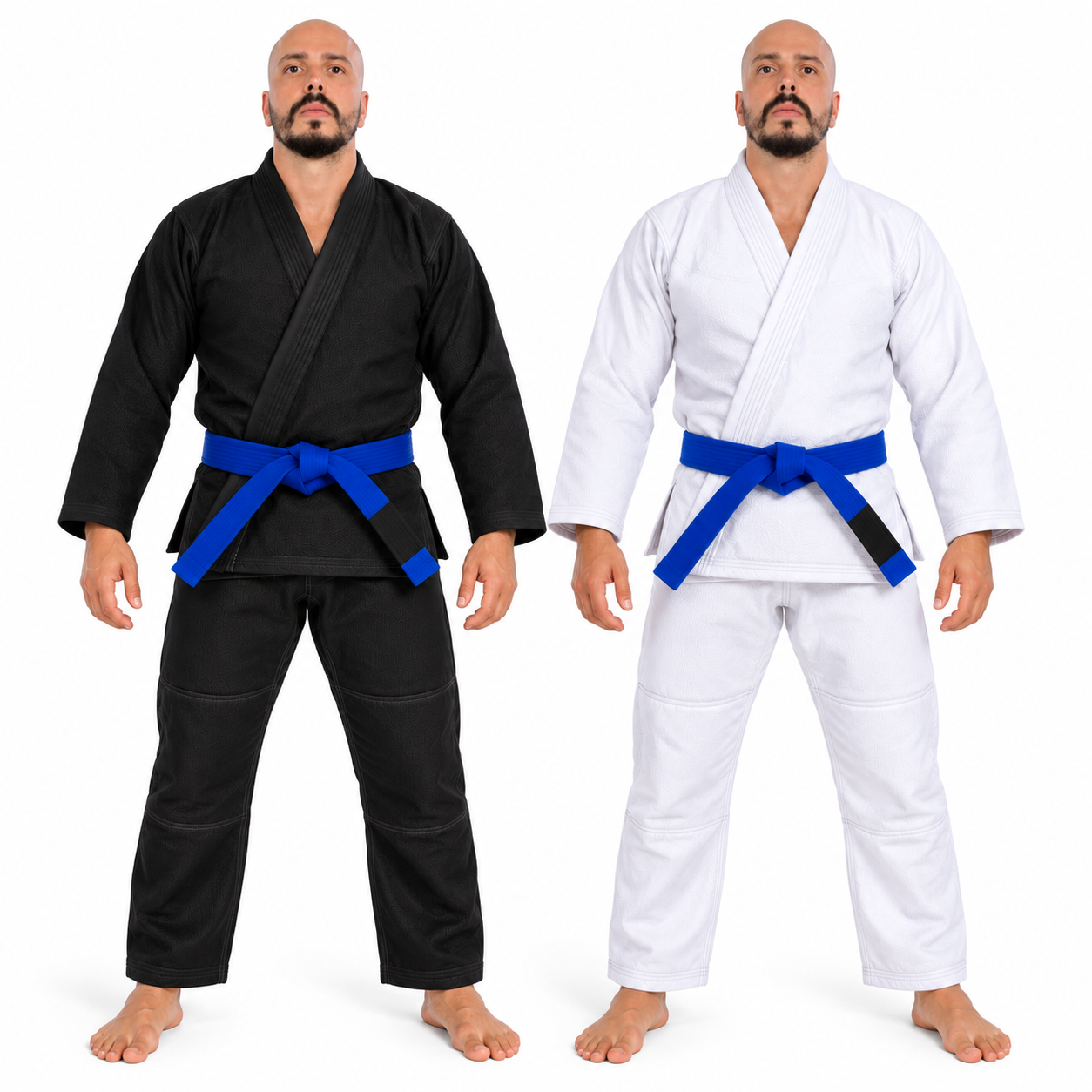 Kimono A3 Trançado ( Azul ou Preto)